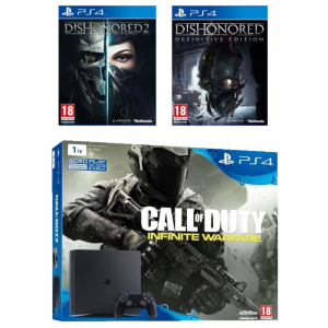 ps4-slim-1-to-cod-infinite-warfare-dishonored-1-et-2-pa-cher-copie