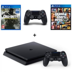 ps4 slim call of duty infinite warfare gta v moins cher