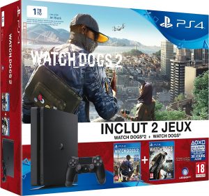 ps4-slim-watch-dogs-1-et-2-pas-cher