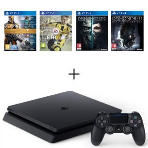 console-ps4-slim-avec-4-jeux
