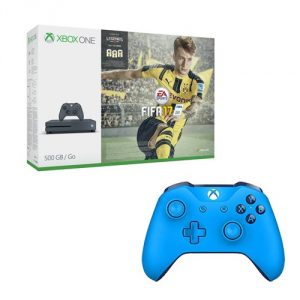 xbox-one-s-pas-cher-manette-bleue