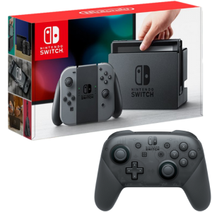 Console-Nintendo-Switch-Joy-Con-Gris-manette-Pro-Switch