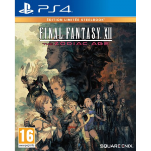 PRODUIT Final Fantasy XII The Zodiac Age édition steelbook sur PS4