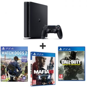 PS4-Slim-500-Go-COD-Infinite-Warfare-Watch-Dogs-2-Mafia-3
