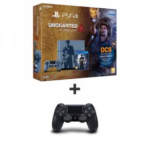 console-ps4-uncharted-4-manette-supplémentaire