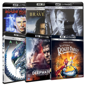 2 blu ray 4k achetés le 3eme offert