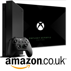 xbox one X scorpio amazon uk