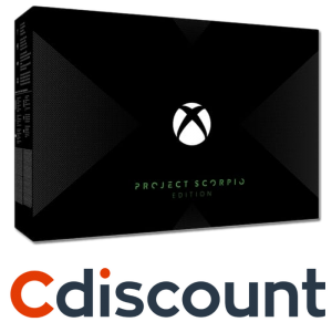 xbox one X scorpio cdiscount