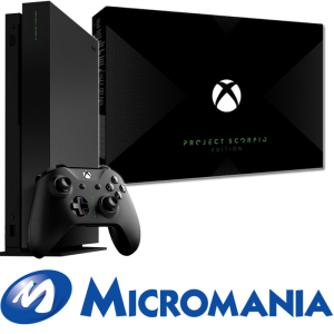 xbox one X scorpio micromania