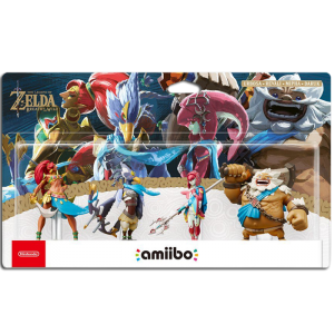 amiibo zelda revali mipha daruk urbosa zelda breath of the wild BOTW boite