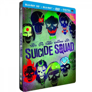 suicide squad blu ray steelbook