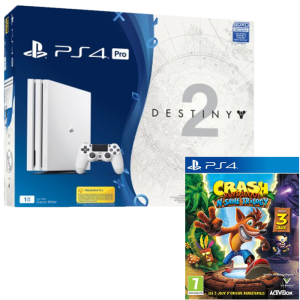 Pack-PS4-Pro-Blanche-pas-cher-Destiny-2-Deluxe-Edition crash bandicoot