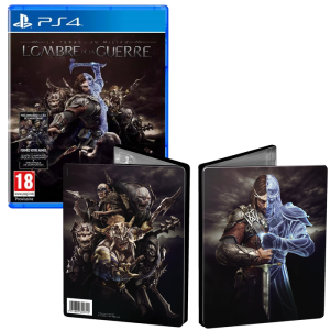 l'ombre de la guerre ps4 steelbook