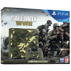 ps4 slim édition limitée cod ww2 copie