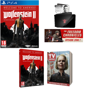 Wolfenstein 2 Edition Welcome to Amerika sur PS4
