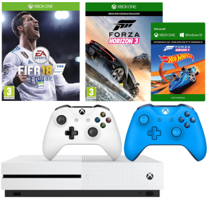 bon plan pack xbox one S fifa 18 2 manettes forza horizon 3