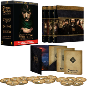 coffret trilogie Le Seigneur des Anneaux version longue Edition Fnac Version Longue Blu Ray