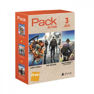 pack jeux action ps4 pas cher