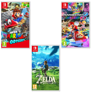 pack jeux switch mario zelda