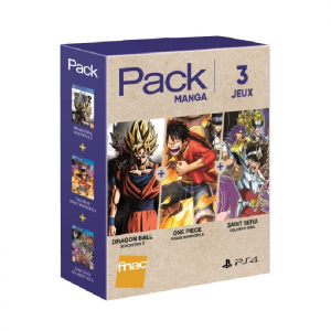 pack mangas jeux fnac