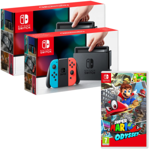 pack nintendo switch super mario odyssey séparé copie