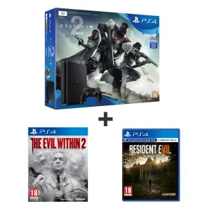 pack ps4 slim 1 to destiny 2 evil within 2 resident evil 7
