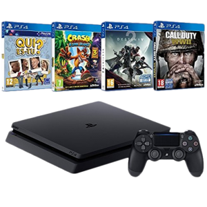 pack ps4 slim 4 jeux amazon