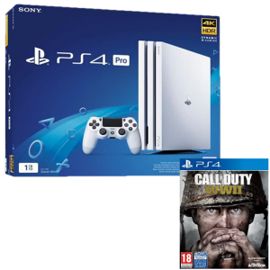 ps4 pro Blanche cod ww2 pas cher