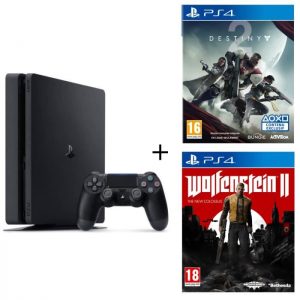 ps4 slim 2 jeux pas cher
