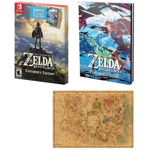 zelda breath of the wild explorer edition import us