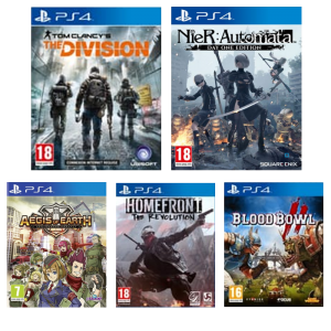 pack jeux ps4 nier automata