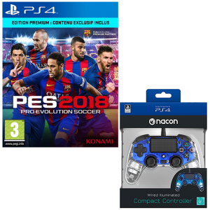 pes 2018 manette nacon