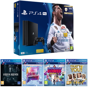 ps4 pro fifa 18 4 jeux
