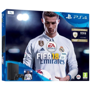 ps4 slim 1 To fifa 18 ronaldo face