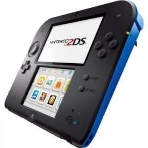 nintendo 2ds bleu et noir