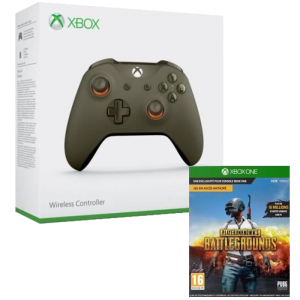 manette verte Orange + PUBG