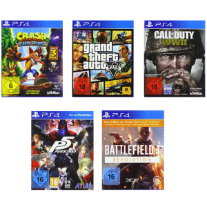 5 JEUX ACHETÉS = 2 OFFERTS (PS4 ET XBOX ONE)