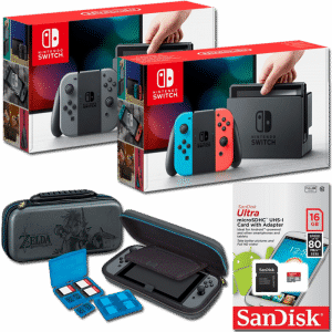 pack switch micromania pochette carte memoire v2