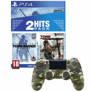 pack tomb raider ps4 manette