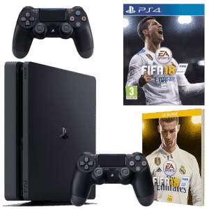 ps4-slim-500-go-fifa-18-2-manettes guide