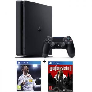 ps4-slim-500-go-noire-fifa-wolfenstein