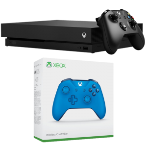 xbox one x manette xbox one bleu