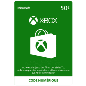 code xbox live 50 euros