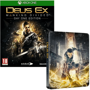 deus ex mankind divided steelbook xbox one