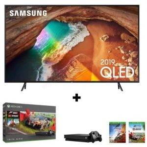 promo tv 4k QLED + xbox one x