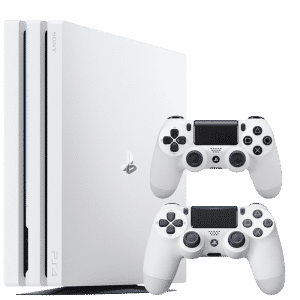 ps4 pro blanche 2 manettes pas cher