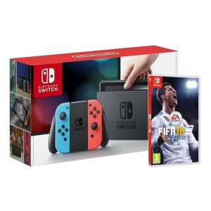 Nintendo Switch (Néon) + FIFA 18 copie