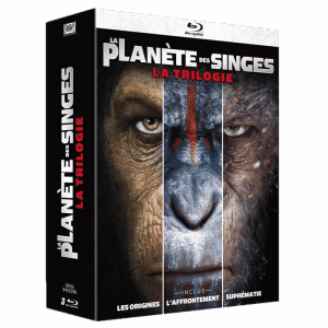 la planète des singes trilogie blu ray
