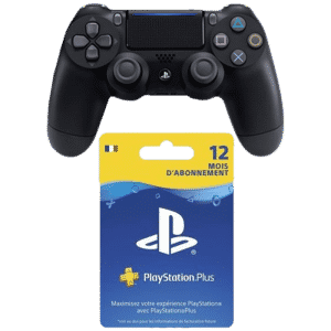 manette ps4 psn 12 mois