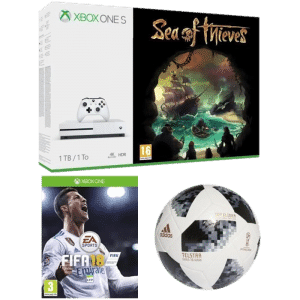 xbox one s 1 to sea of thieves avec fifa et ballon